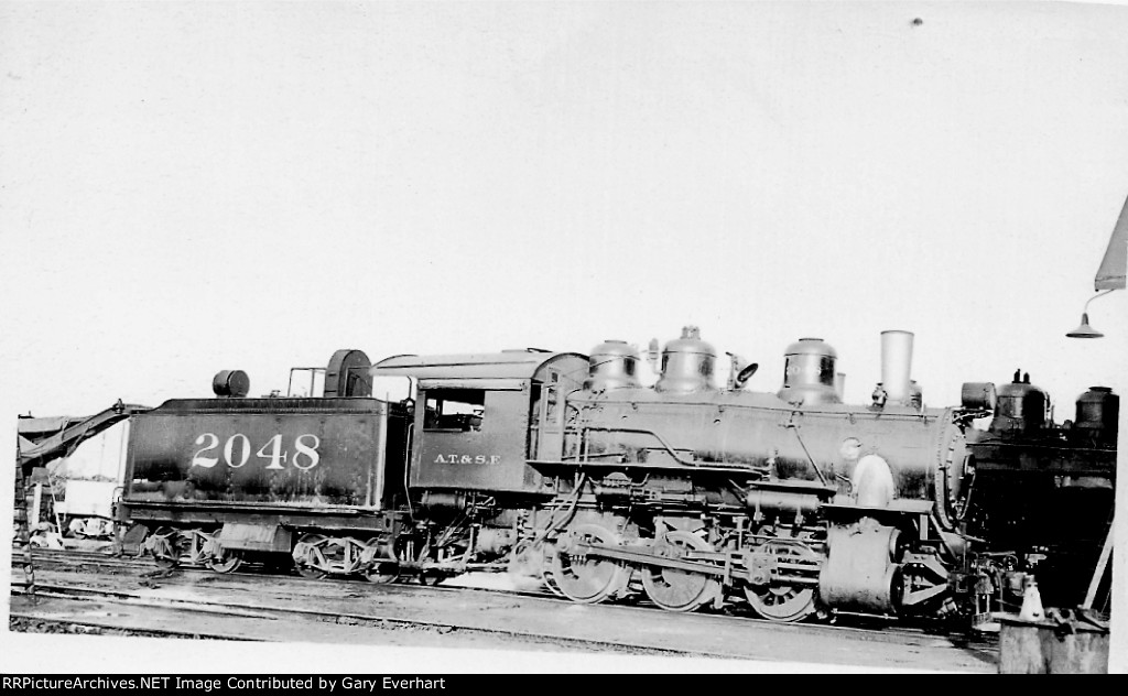 ATSF 0-6-0 #2048 - Atchison, Topeka & Santa Fe